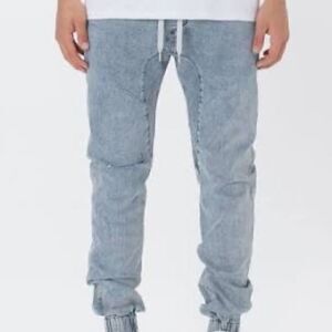 California Republic Unisex Skinny Jogger Jeans Sz XL